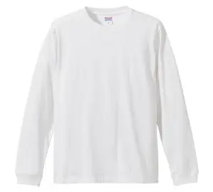 5.6オンス ロングスリーブ Tシャツ（1.6インチリブ）